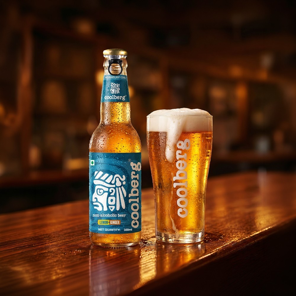 Coolberg Ginger-Lemon Non-Alcoholic Beer