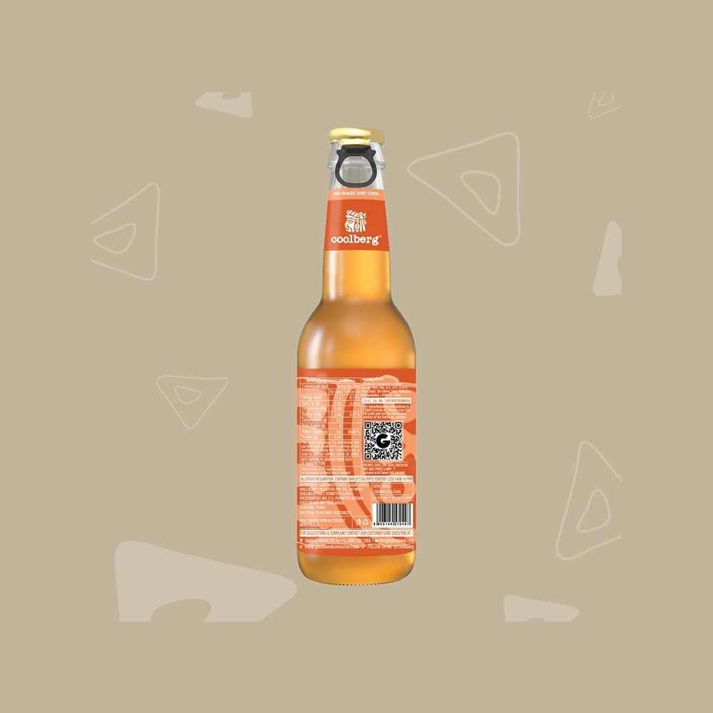 Coolberg Peach Non-Alcoholic Beer