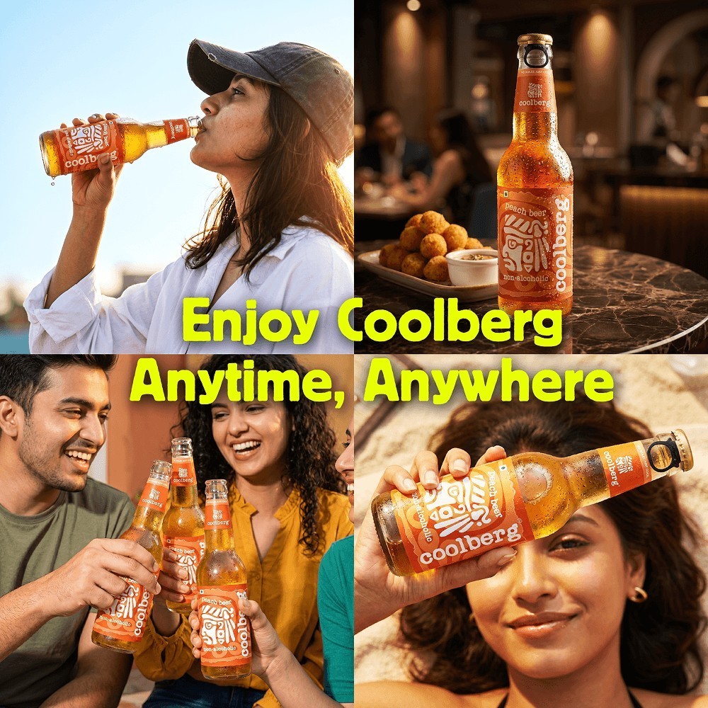 Coolberg Peach Non-Alcoholic Beer