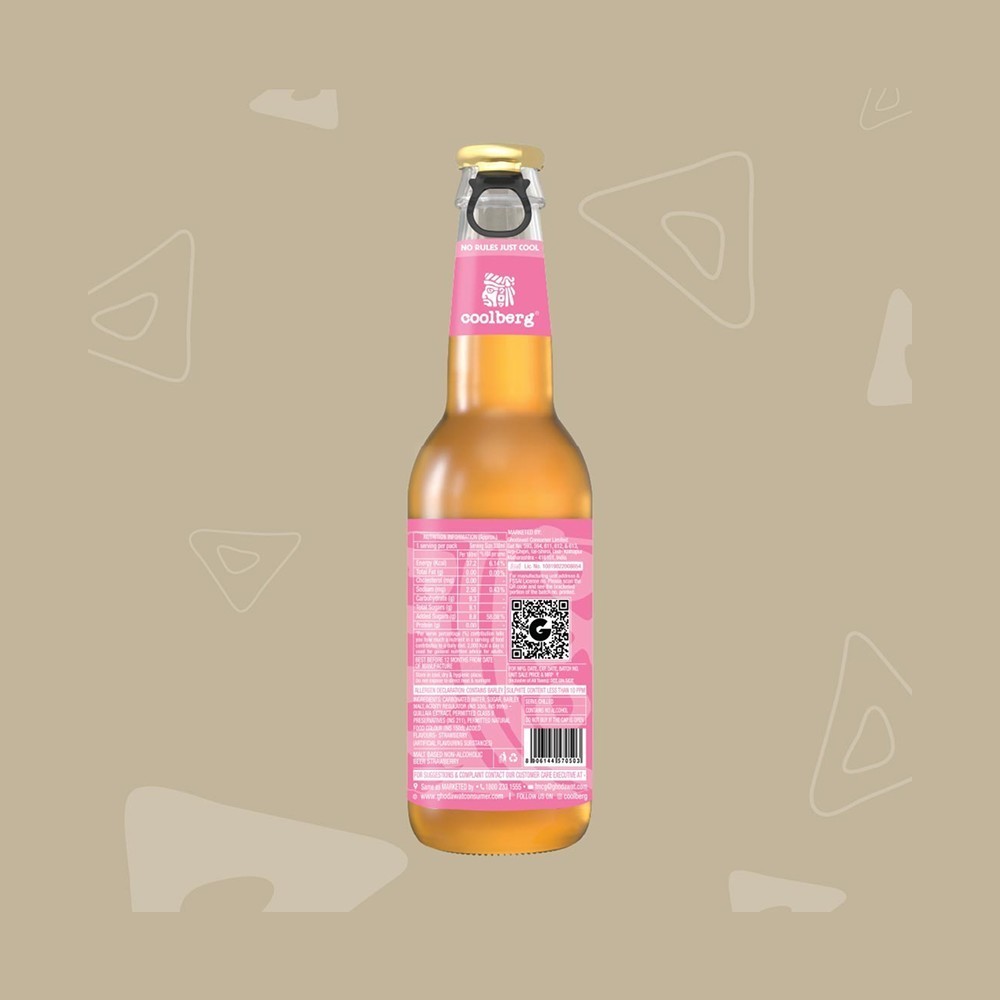 Coolberg Strawberry Non-Alcoholic Beer