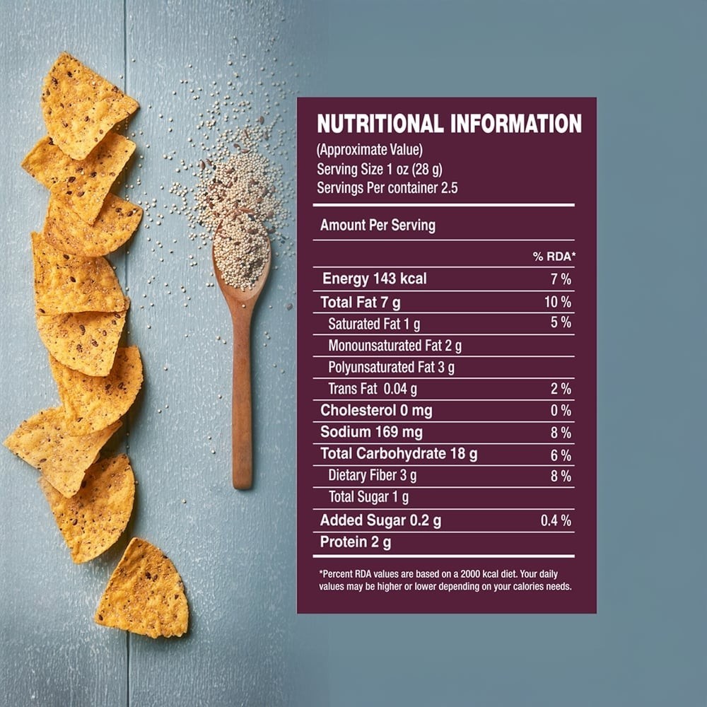 Cornitos Gourmet Quinoa Nachos (Himalayan Pink Salt)