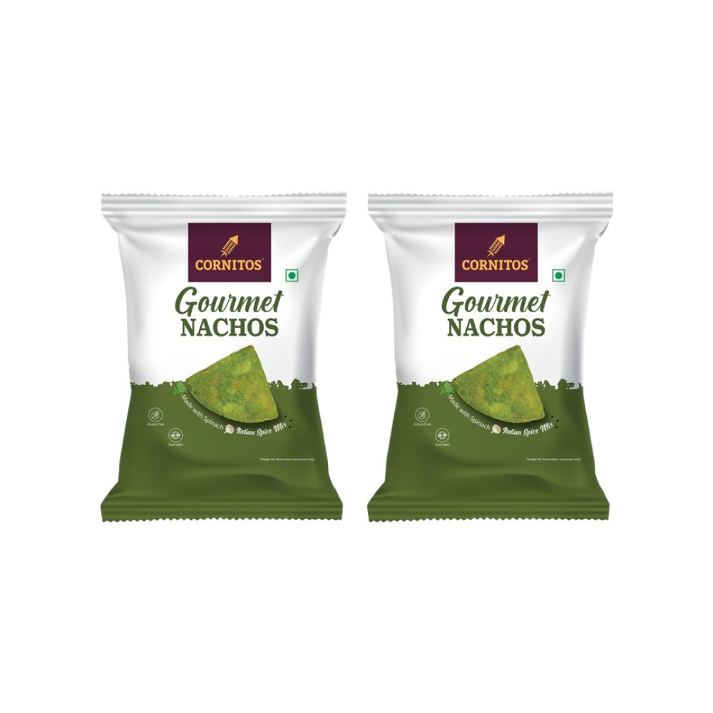 Cornitos Gourmet Spinach Nachos (Italian Spice Mix)