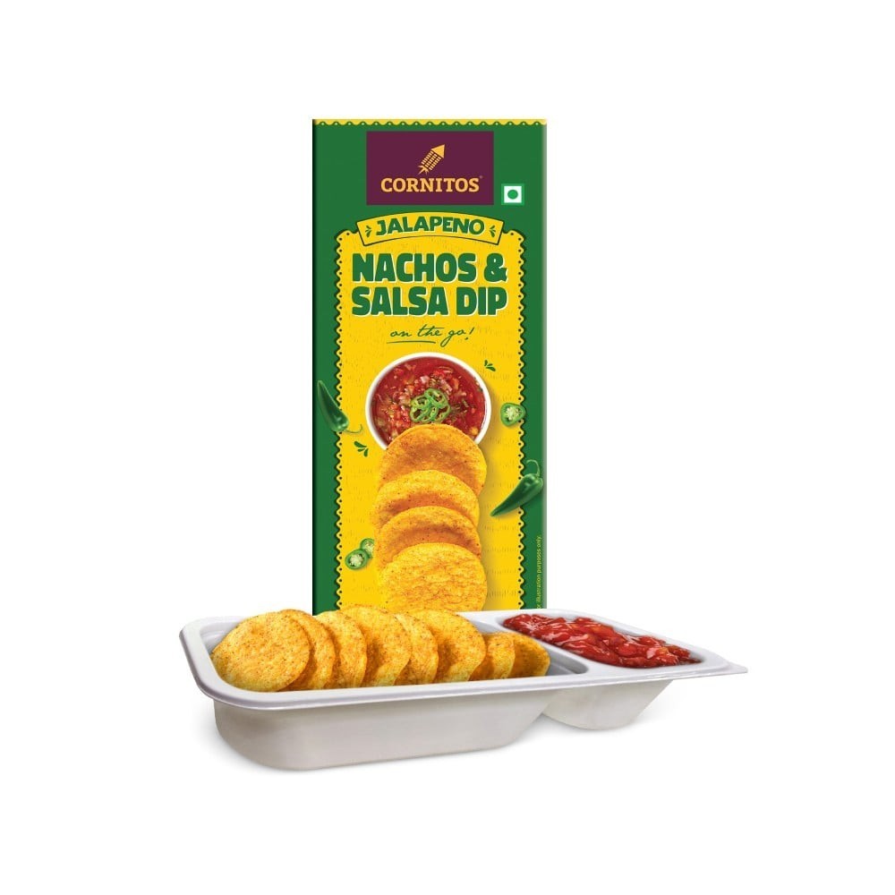 Cornitos Jalapeno Nachos & Salsa Dip