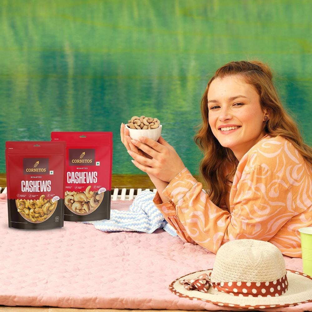 Cornitos Roasted Salted Cashew (Lightly Salted)