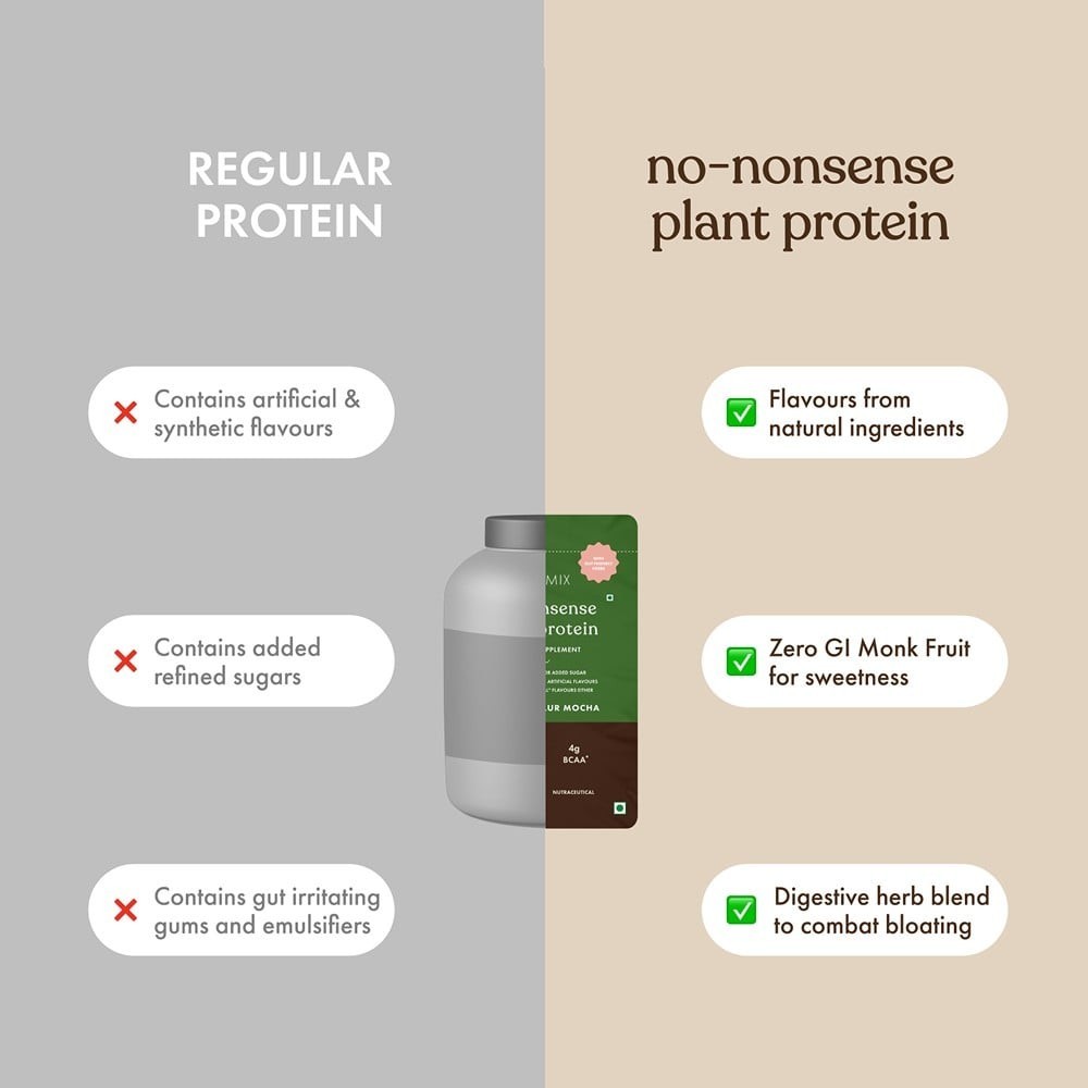 Cosmix No- Nonsense Plant Protein (Chikmagalur Mocha)