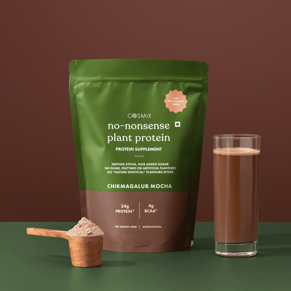 Cosmix No- Nonsense Plant Protein (Chikmagalur Mocha)