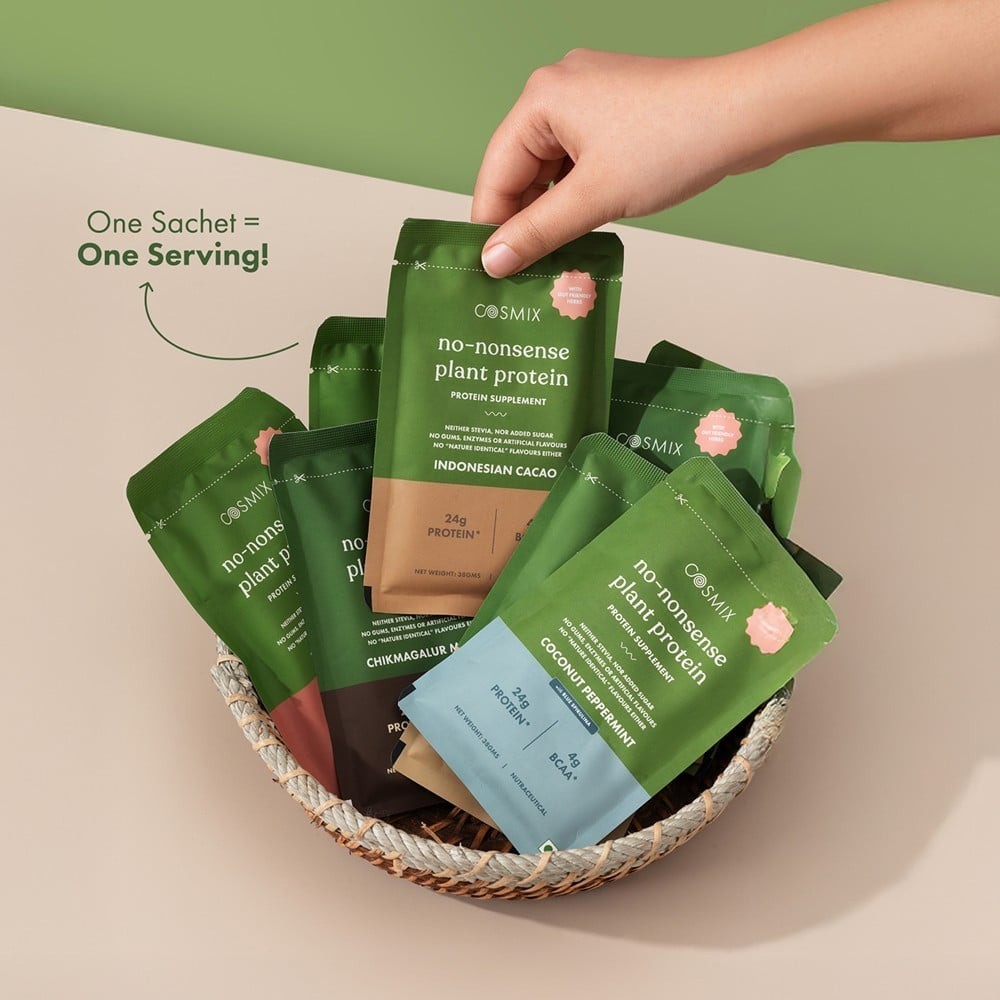 Cosmix No- Nonsense Plant Protein (Chikmagalur Mocha)