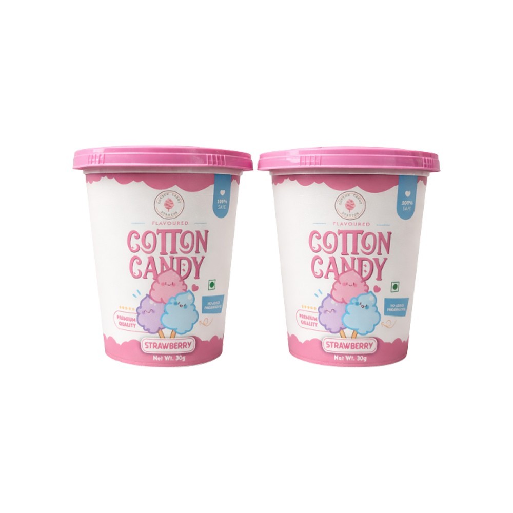 Cotton Candy Station Strawberry Cotton Candy