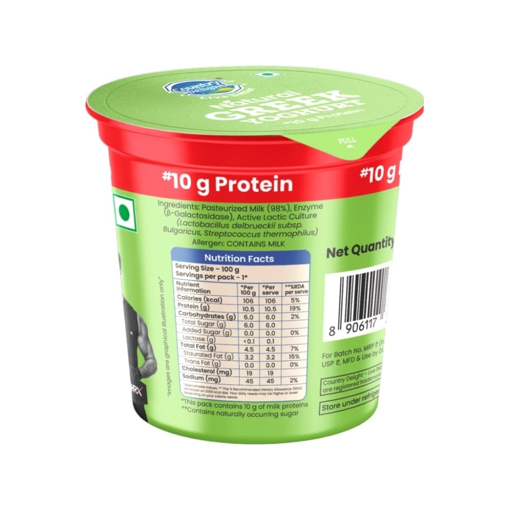 Country Delight 10 g Protein Greek Yogurt