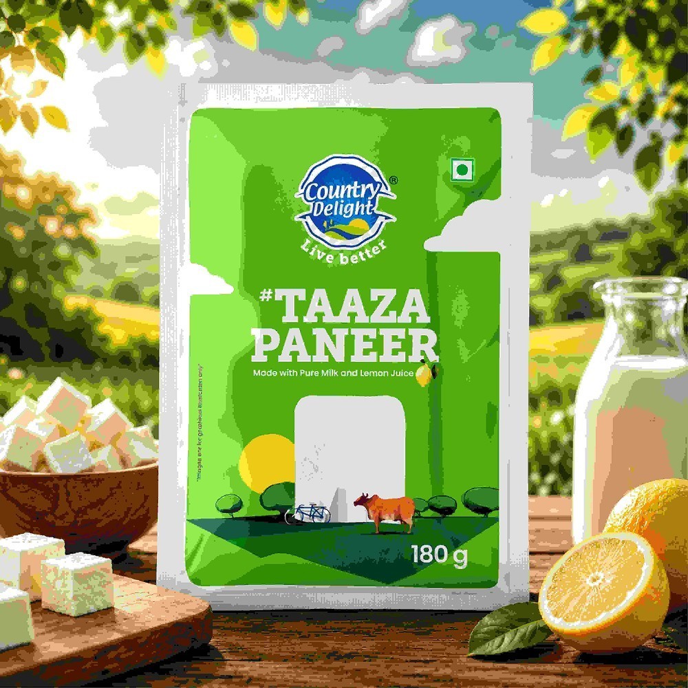 Country Delight Taaza Paneer (made with Lemon Juice)
