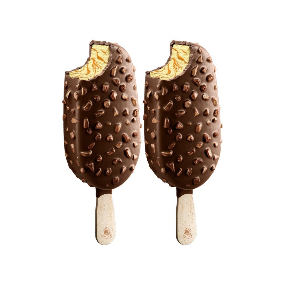 Cream Bell Maxxum Butterscotch Caramel Frozen Dessert Stick