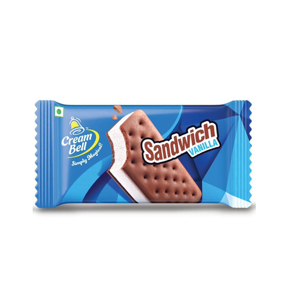 Cream Bell Vanilla Frozen Dessert Sandwich