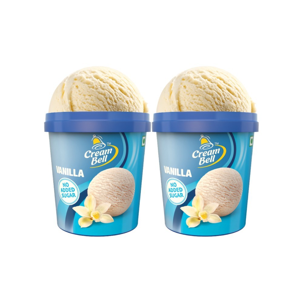Cream Bell Vanilla Ice Cream Cup (No Added Sugar)