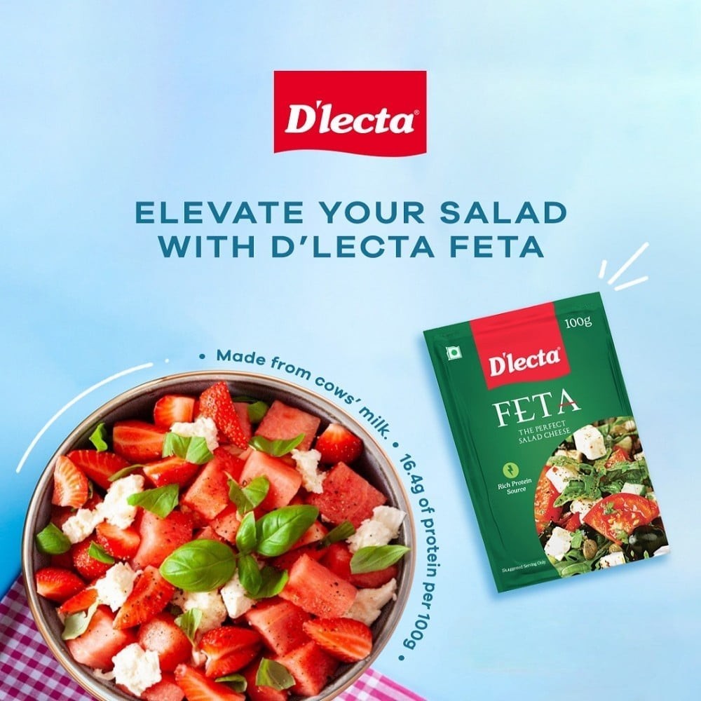 D'lecta Natural Feta Cheese Block