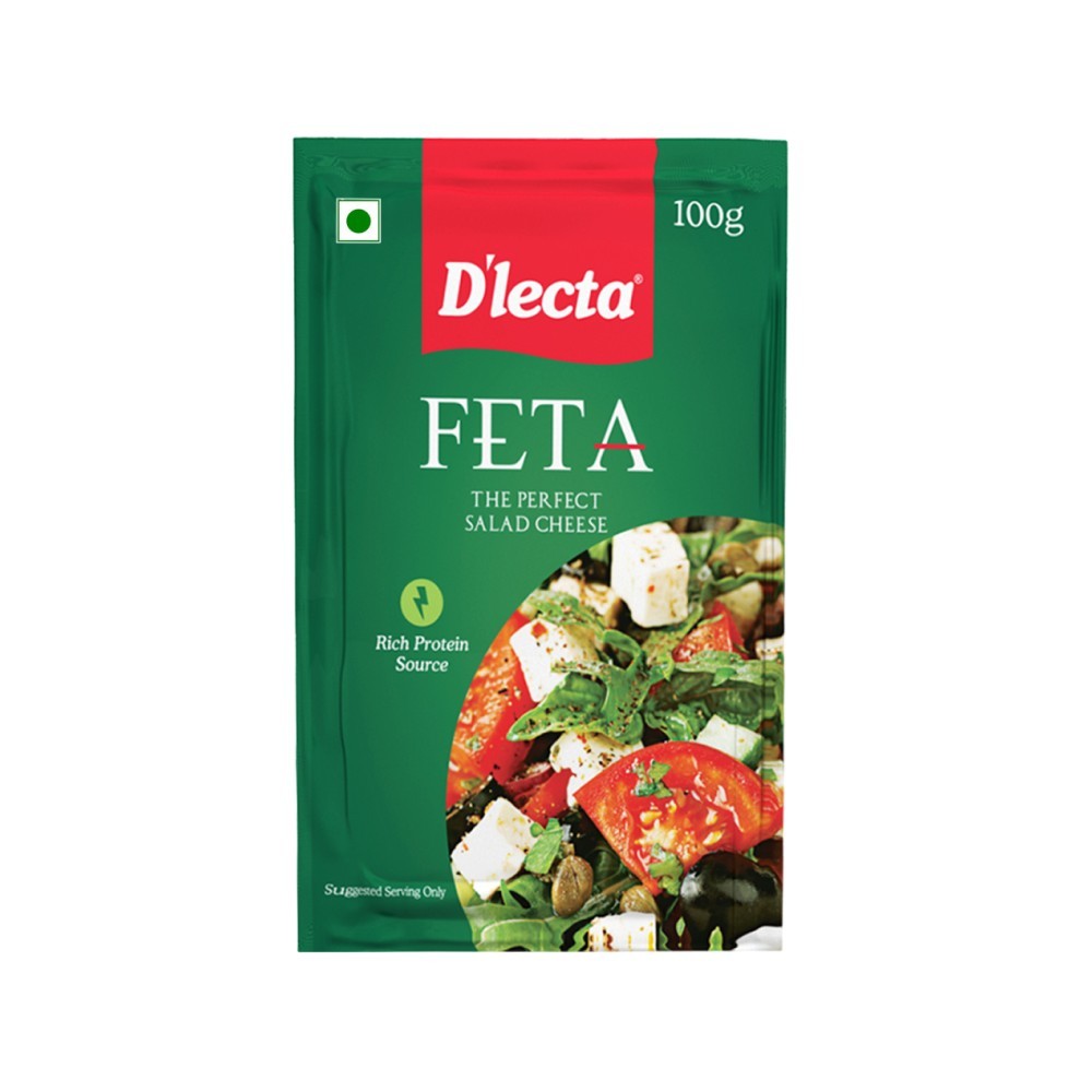 D'lecta Natural Feta Cheese Block