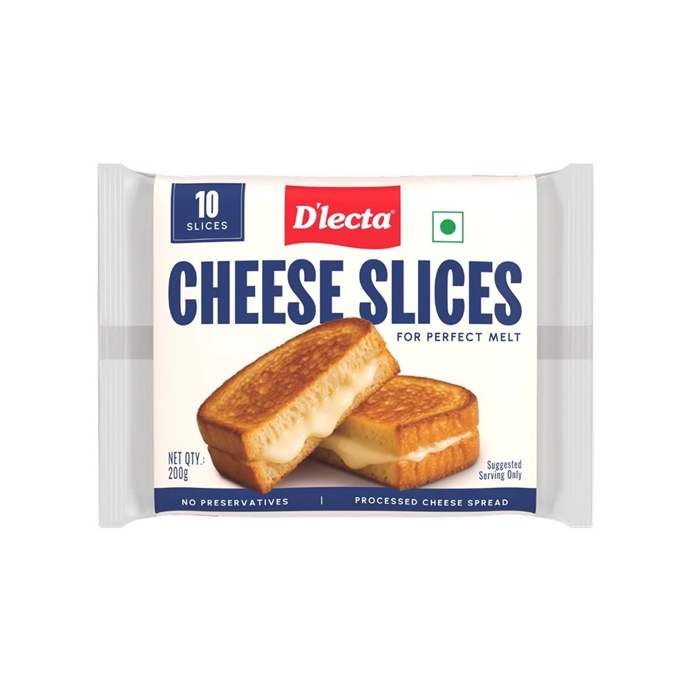 D'lecta Processed Cheese Slices