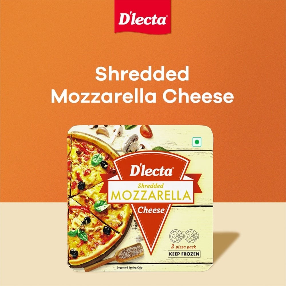 D'lecta Shredded Mozzarella Shredded Cheese