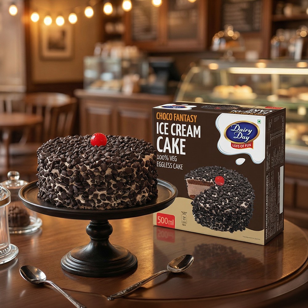 Dairy Day Choco Fantasy Eggless Ice Cream Cake