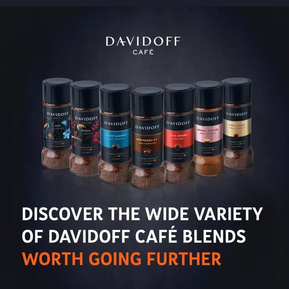 Davidoff Rich Aroma Instant Coffee 10/12 Intensity