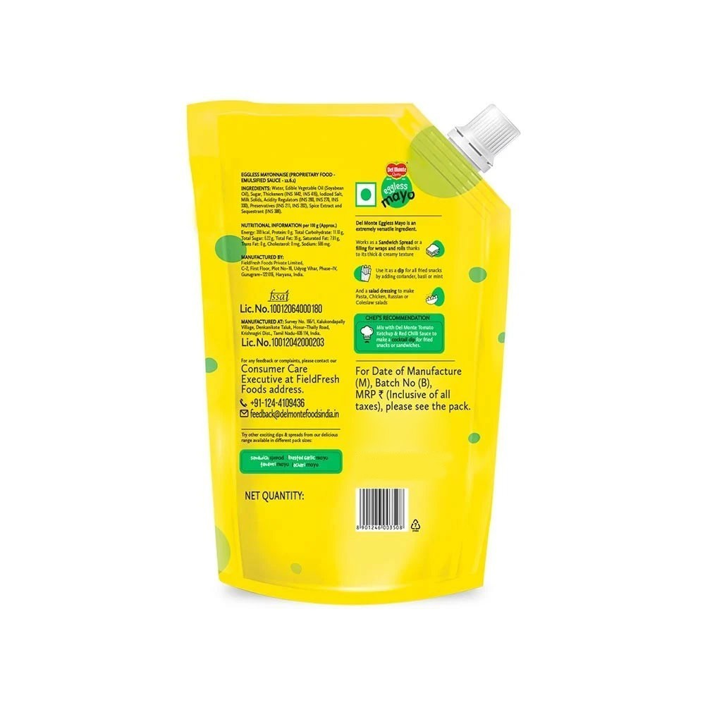 Del Monte Eggless Mayonnaise