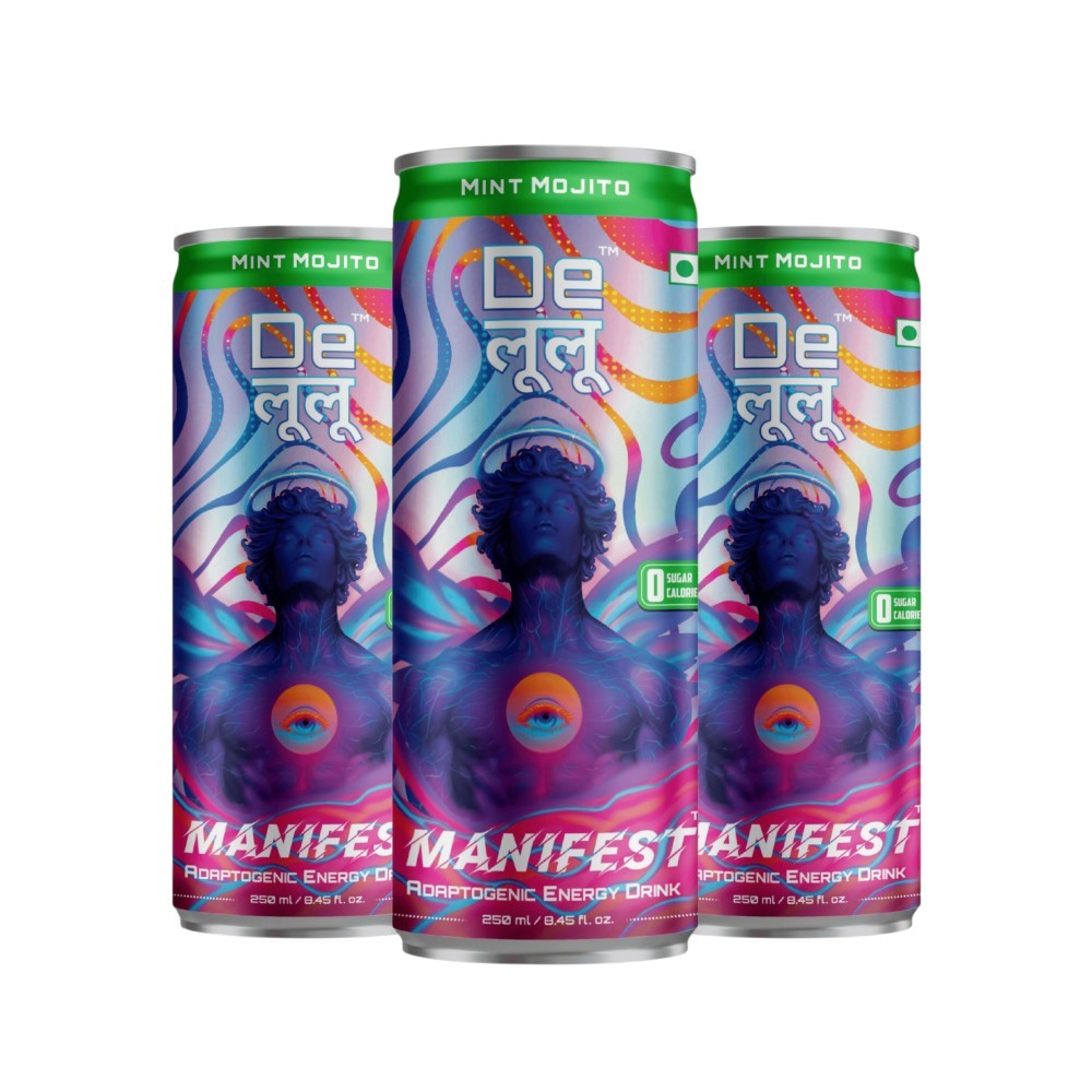 Delulu Manifest Mint Mojito Adaptogenic Energy Drink