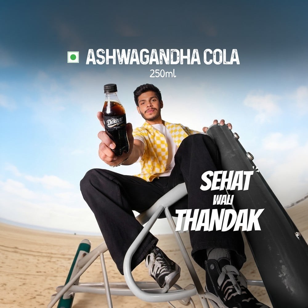 Denzuu Cola Soft Drink with Ashwagandha Extract
