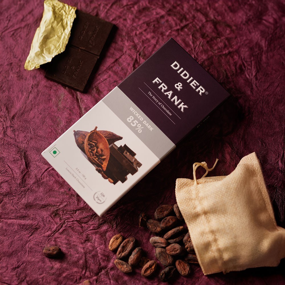 Didier & Frank Wicked 85% Dark Chocolate Bar