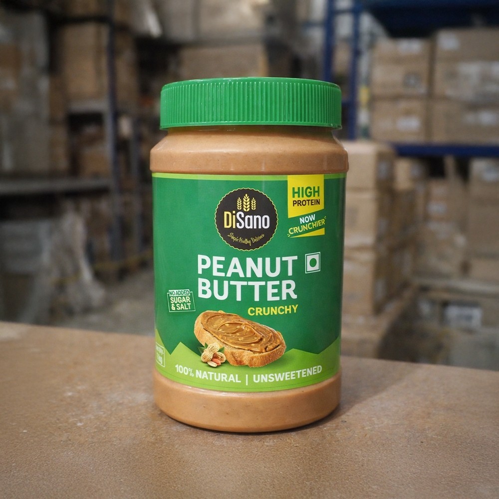 Disano Unsweetened Crunchy Peanut Butter