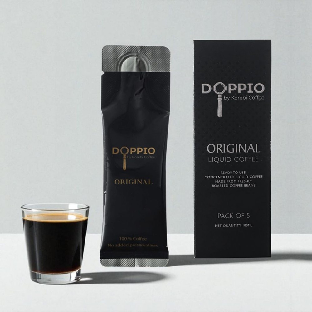 Doppio By Korebi Coffee Original Liquid Instant Coffee Concentrate