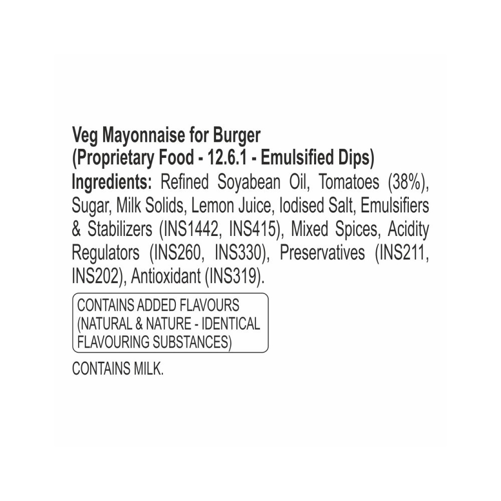 Dr. Oetker FunFoods Burger Mayonnaise