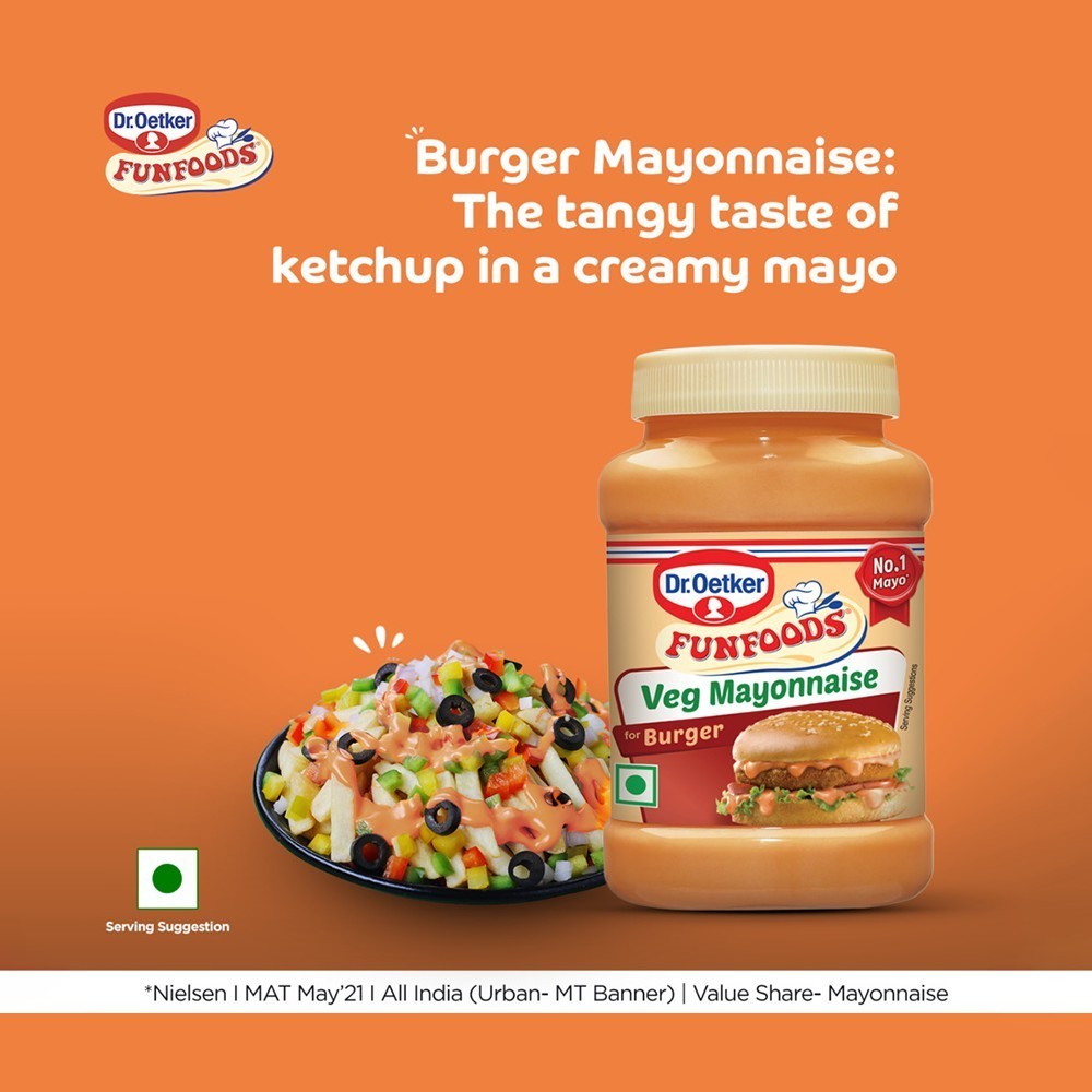 Dr. Oetker FunFoods Burger Mayonnaise