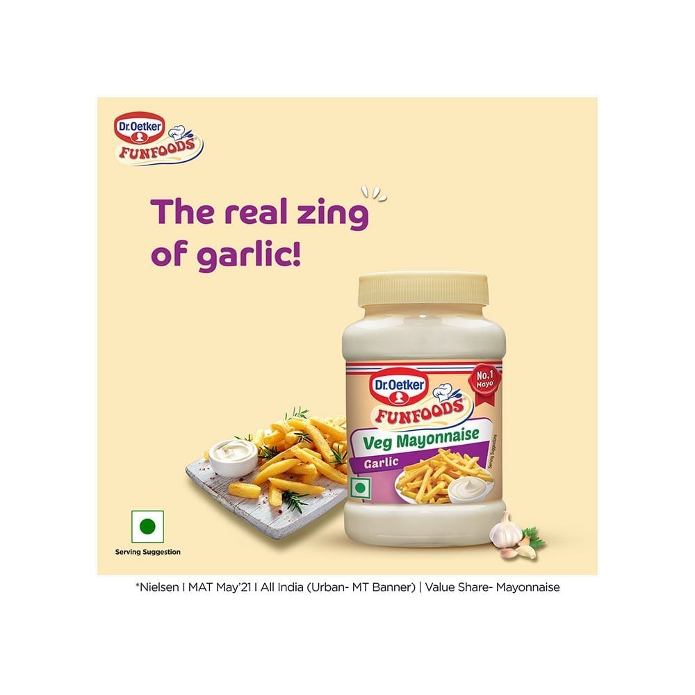 Dr. Oetker FunFoods Veg Garlic Mayonnaise