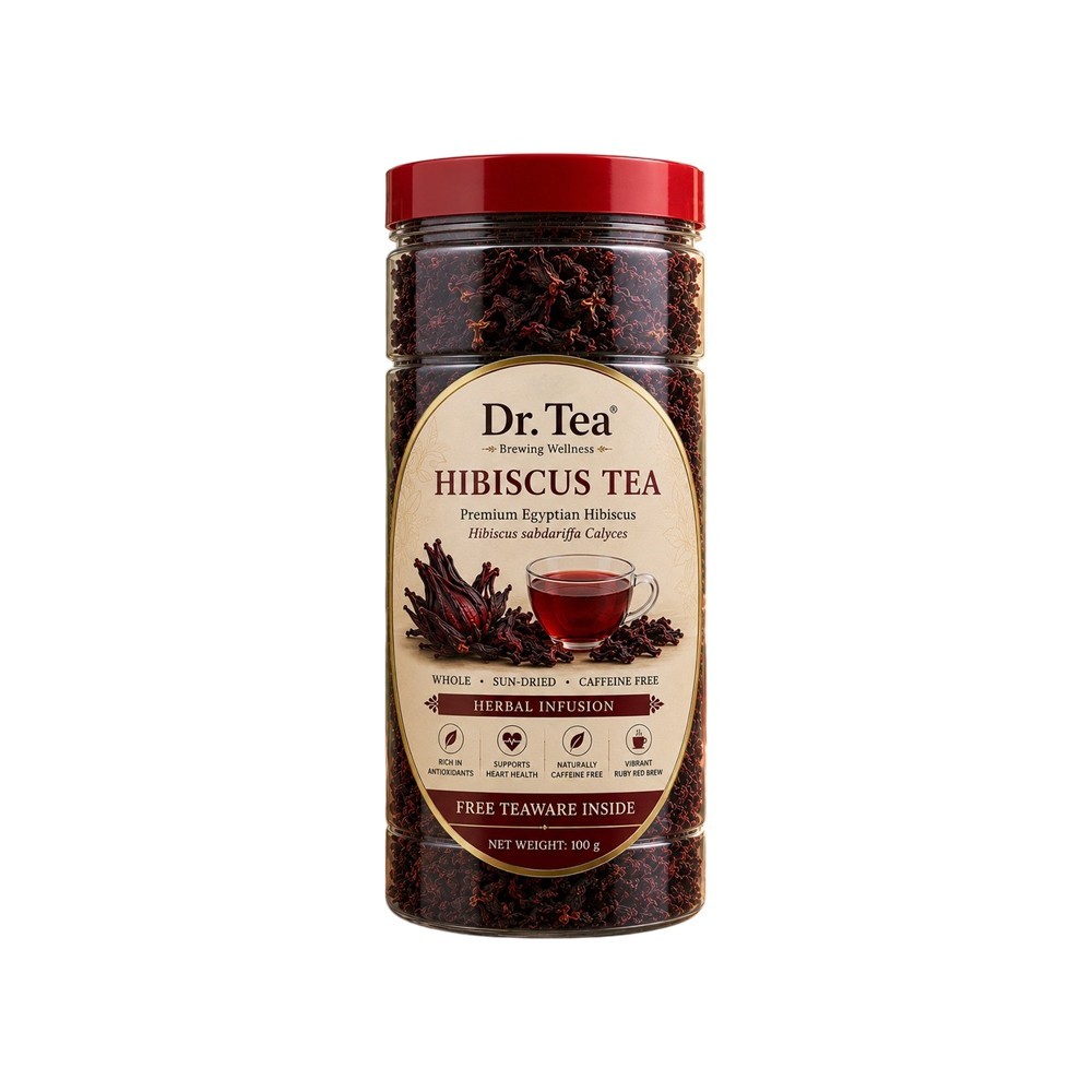 Dr. Tea Premium Egyptian Hibiscus Herbal Infusion