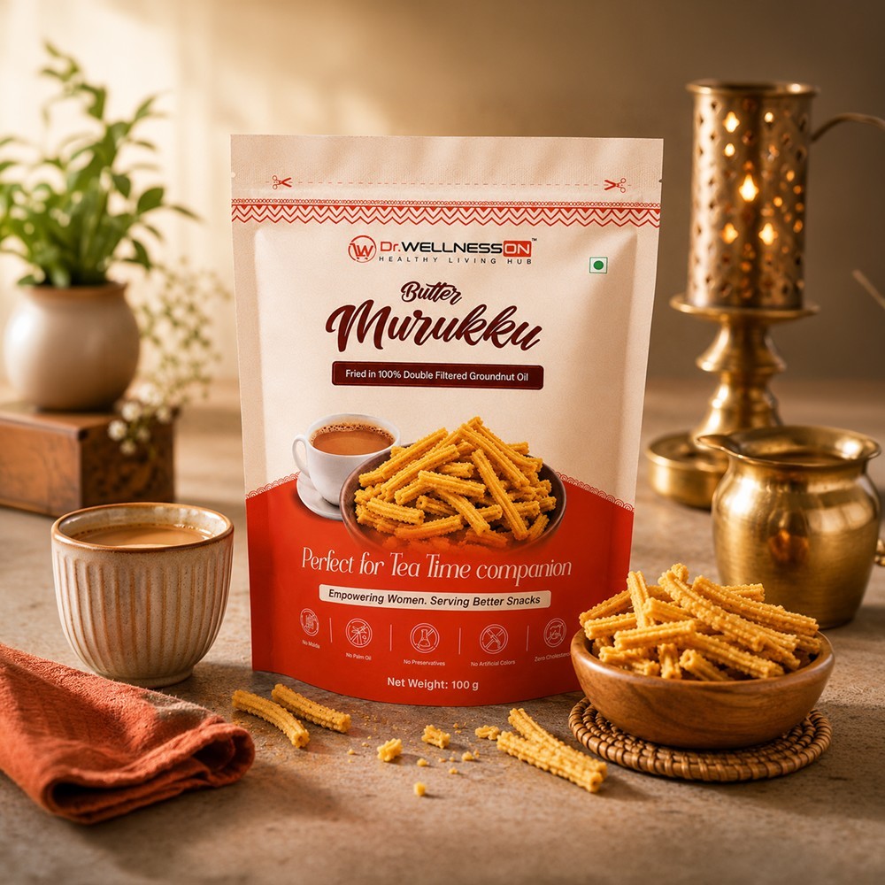Dr.Wellnesson Butter Murukku Namkeen