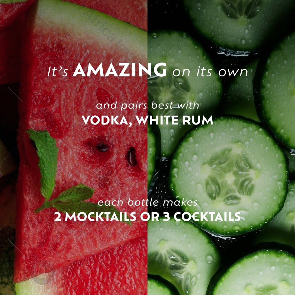 Dranks Crimson Frost Premium Craft Mocktail