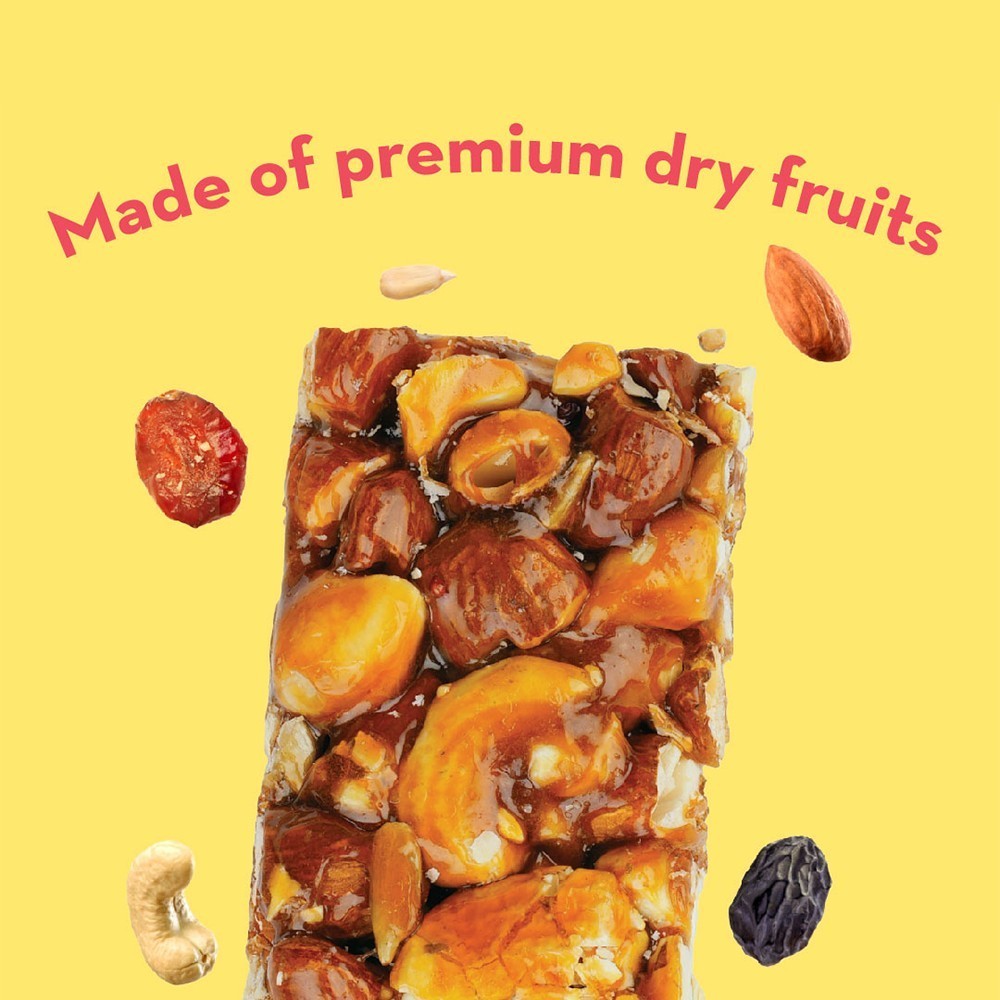 Dry Fruit Chikki Bar with 5 Dry Fruit by GO DESi