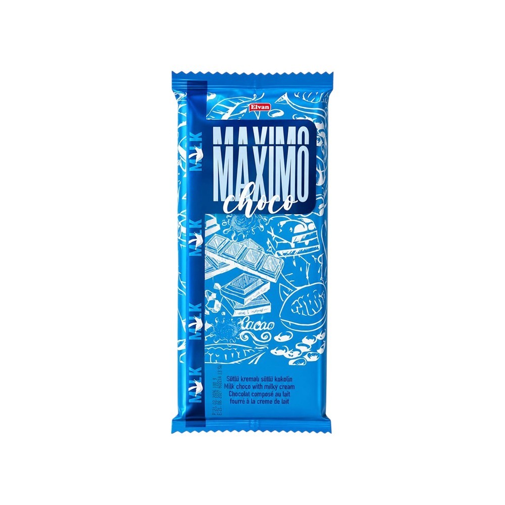 Elvan Maximo Milk Chocolate Bar
