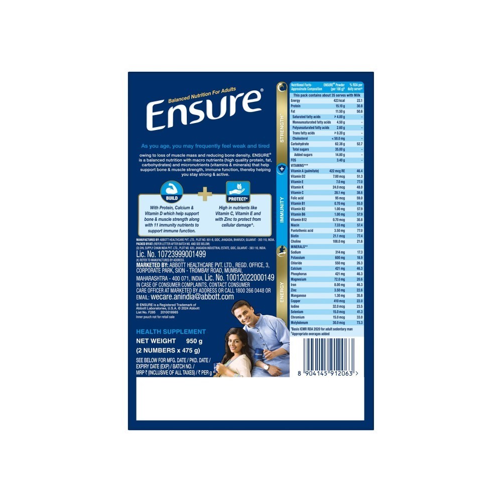 Ensure Vanilla Drink Mix