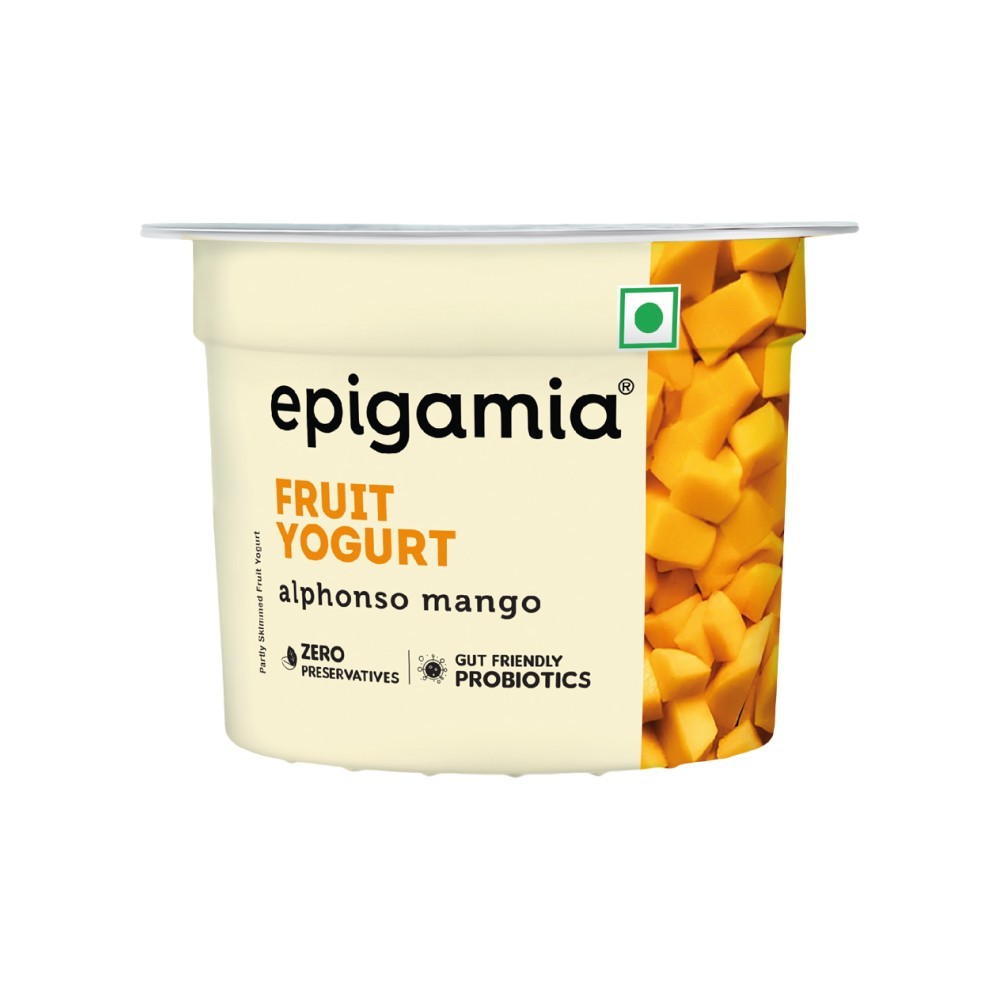 Epigamia Alphonso Mango Flavoured Yogurt