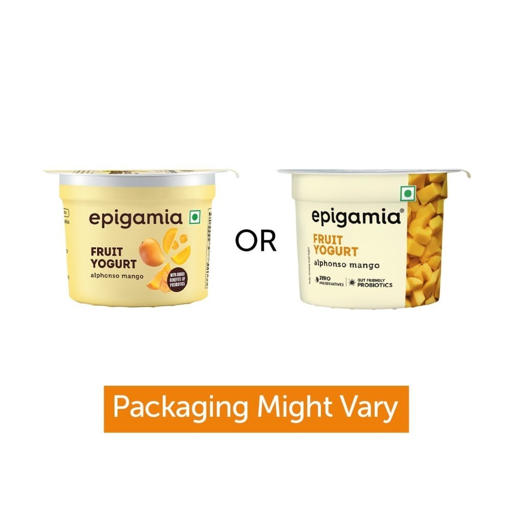 Epigamia Alphonso Mango Flavoured Yogurt