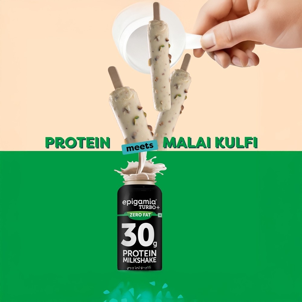 Epigamia Malai Kulfi Protein Milkshake