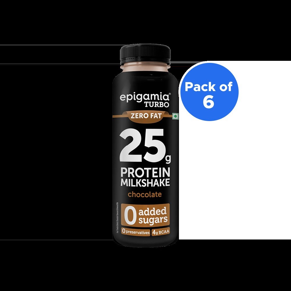 Epigamia Turbo Chocolate Protein Milkshake