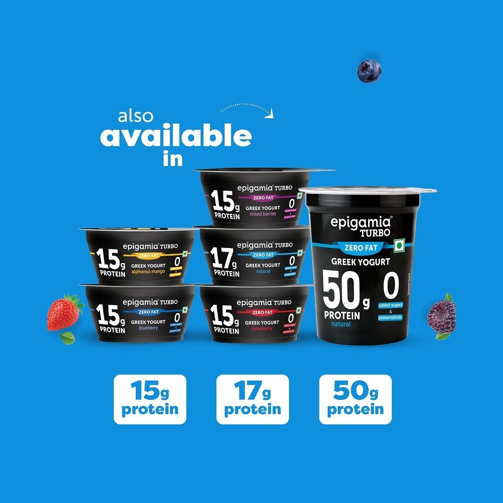 Epigamia Turbo Protein Yogurt - Pack of 2