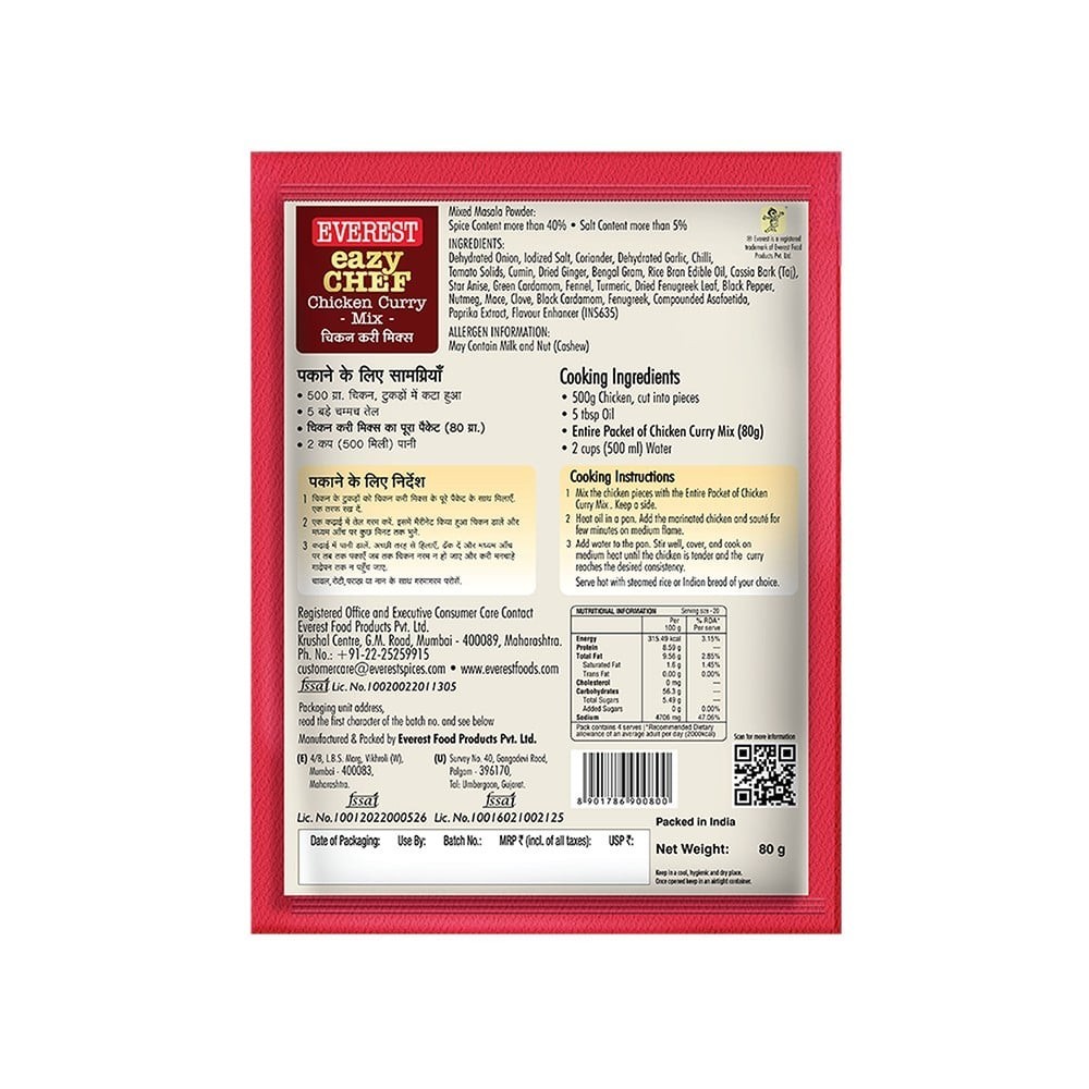 Everest Eazy Chef Chicken Curry Mix