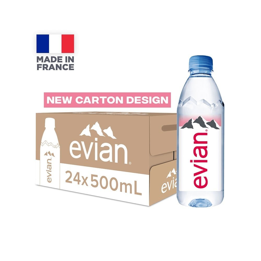 Evian Natural Mineral Water