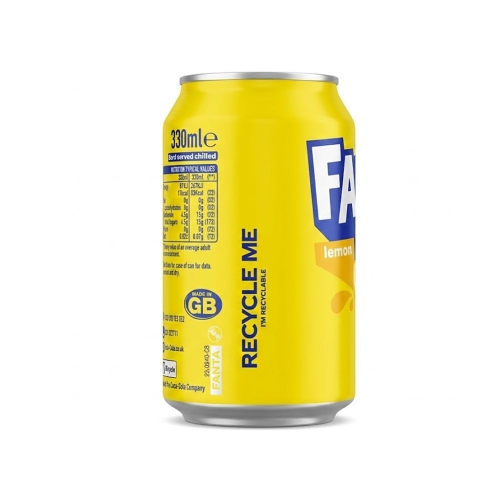 Fanta Lemon Flavour Soft Drink