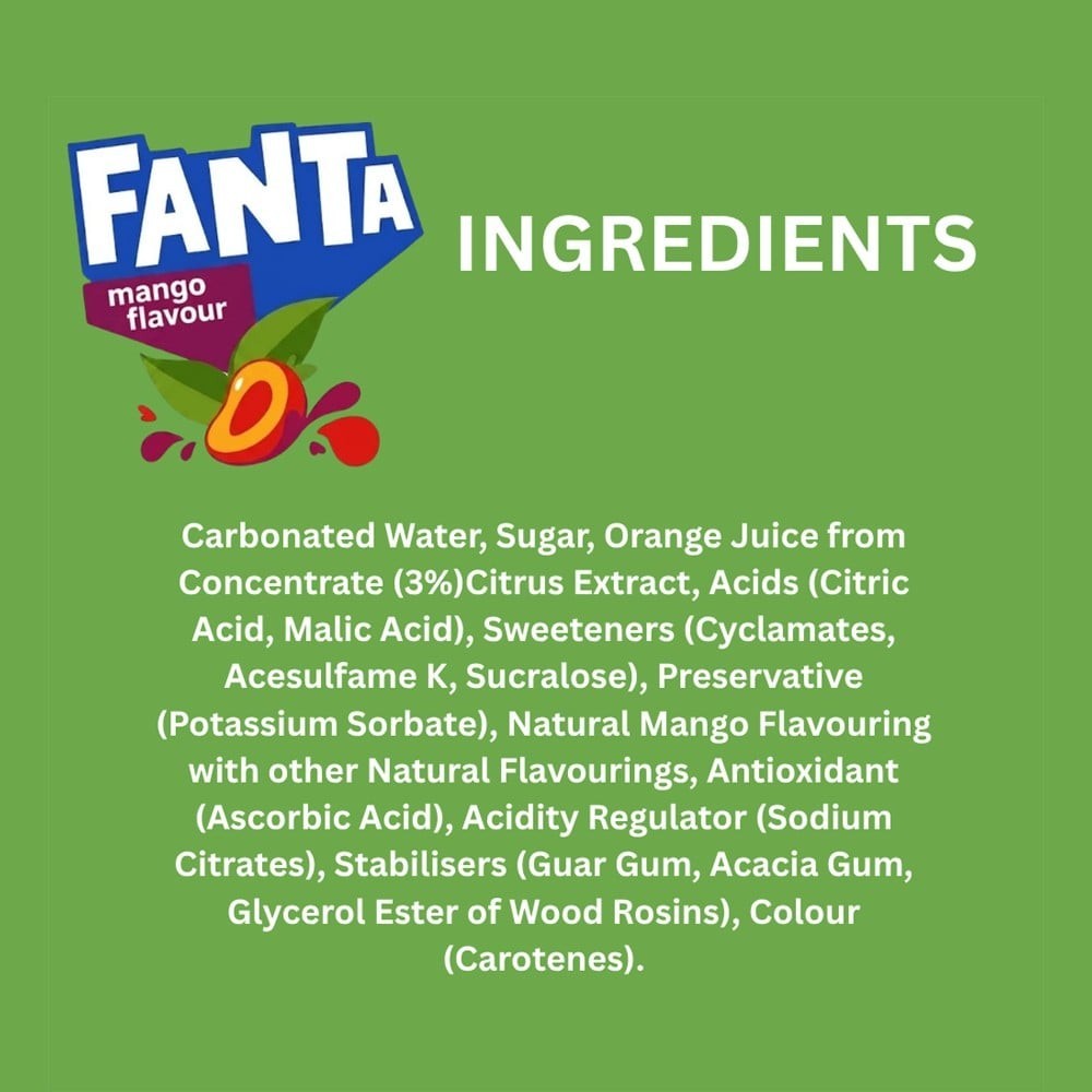 Fanta Mango Soft Drink