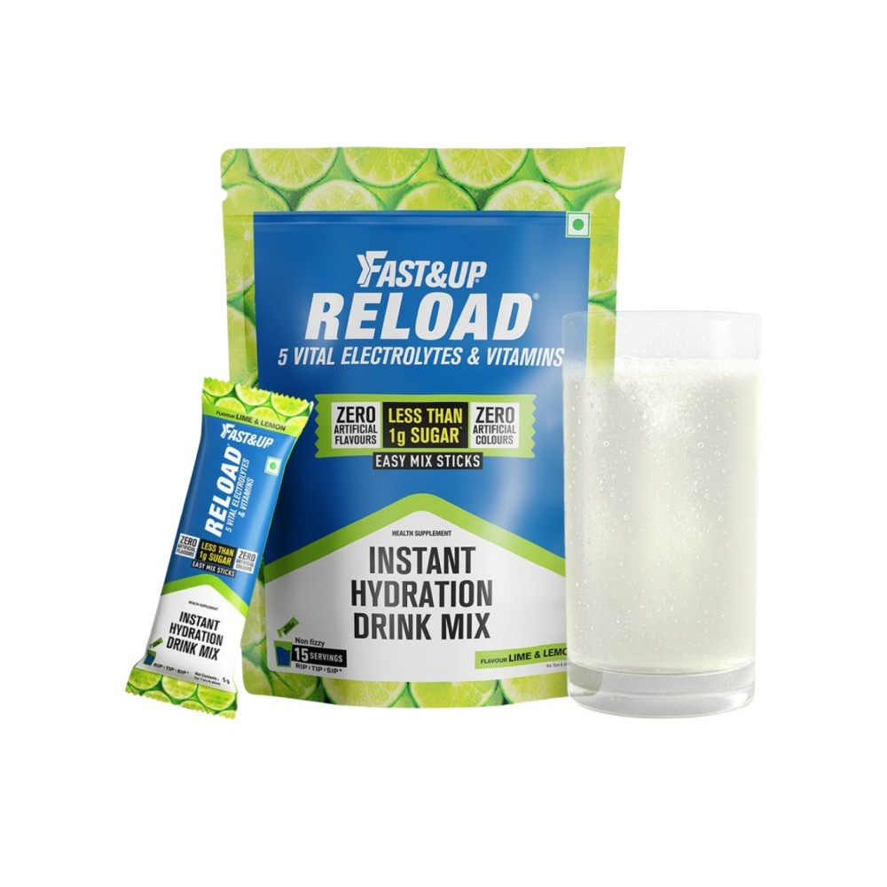 Fast&Up Reload Hydration Powder Mix Lime & Lemon