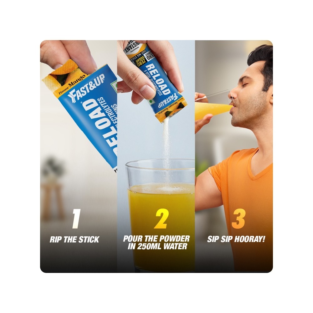 Fast&Up Reload Instant Hydration Powder Mango Samba