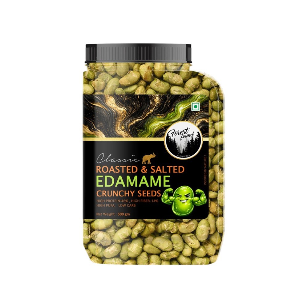 Forest Found Classic Roasted & Salted Edamame Crunchy Seeds